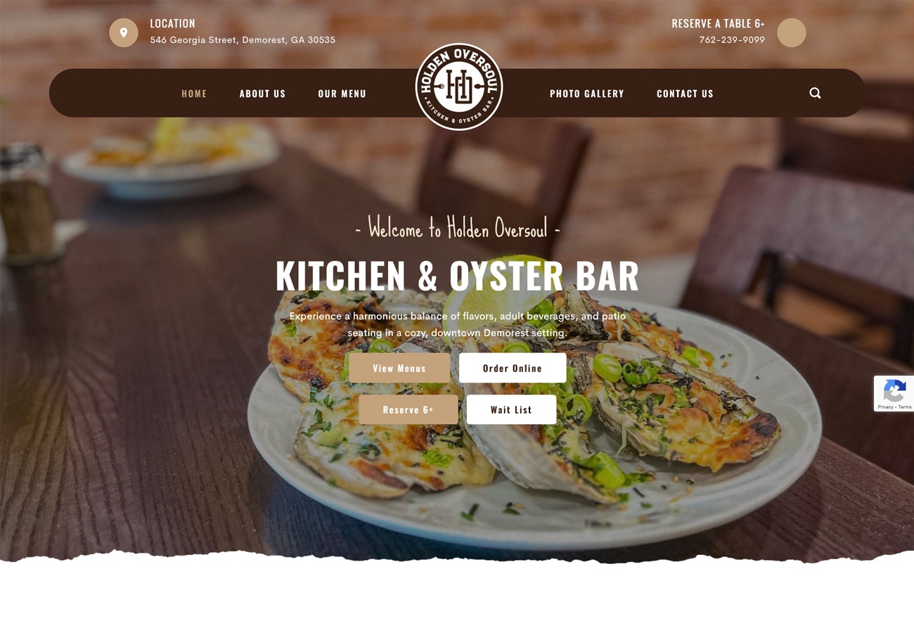 Holden Oversoul Kitchen and Oyster bar